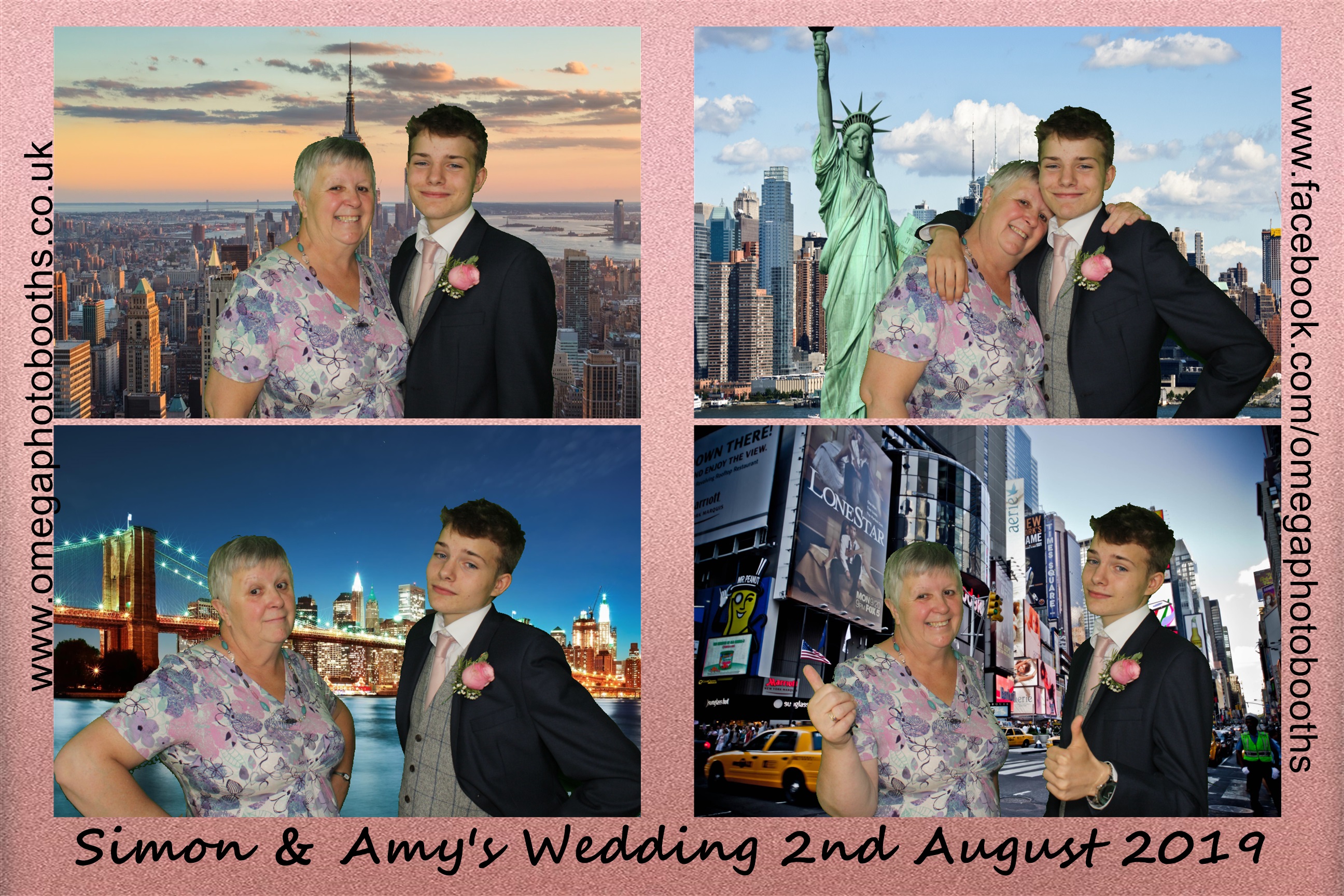 Simon & Amy’s Wedding | View more photos from the event at gallery.omegaphotobooths.co.uk/u/Omega-Photobooths/Simon-Amy’s-Wedding